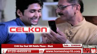 Celkon C349 Tripplet Combo - Star Dual SIM Mobile Phone - Black