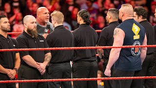 Goldberg and Brock Lesnar meet again: Raw, Nov. 14, 2016