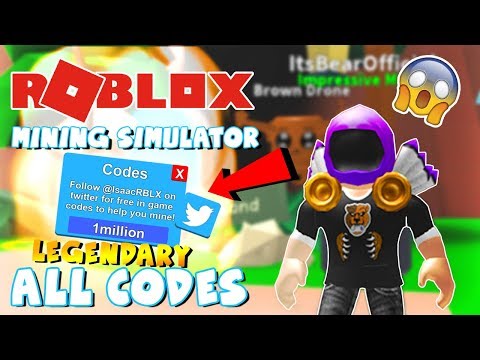 Roblox Mining Simulator Codes All Legendary 38 Codes 115000 Coins - roblox mining simulator codes all legendary 38 codes 115000 coins ruole videostube