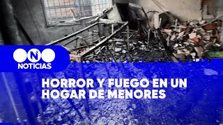 HORROR y FUEGO en un HOGAR de MENORES de Pilar - Telefe Noticias