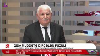 #BAMF #Prezidenti #Umud_Mirzayev #Füzulinin #Real_TV-də qısa müdəttə bərba edilməsindən danışdı