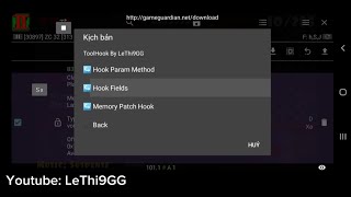 Tools Hooking v4 Lua Script Gameguardian