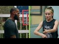 Playing basketball w LEBRON for Nike's You Got Next series