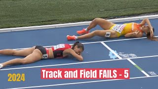 Track and Field FAILS - 5 #sportsfails #trackandfieldevents  #failscompilation #fails2024 #athletics