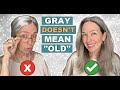 5 Easy Ways to Look Younger with Gray Hair (At Any Age!)