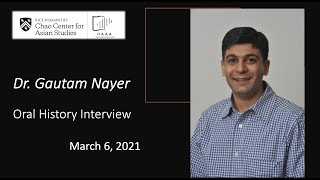 Interview with Dr. Gautam Nayer | Houston Asian American Archive - Oral History Collection