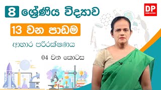 13 වන පාඩම ( ආහාර පරිරක්ෂණය  -  04 කොටස) | 8 වන ශ්‍රේණිය විද්‍යාව