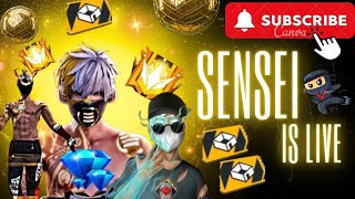 🔴CS CUSTOM AND GIVEAWAY💎SENSEI IS LIVE [NEPAL] | BD SERVER |NEPAL FF