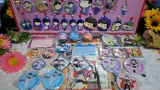 おそ松さん購入品紹介！！(さが松り、おそ松さんショップ、３coins等々)