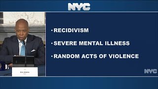 NYC mayor blames recidivism for string of violence