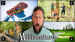 Top 10 Fun Things To Do in Williamsburg Virginia!
