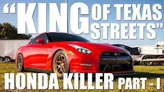 FRUSTRATEEG HONDA CIVIC AWD VS 2000 HP TEXAS KILLER GT-R R35 - PART I - REUPLOADED