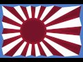 The presentation of the new Rising Sun flag