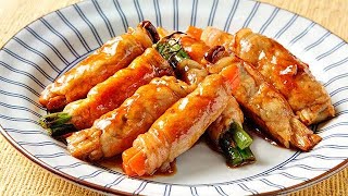 おかずラボ　みりんを使いこなす（２） 旬野菜の肉巻きソテー