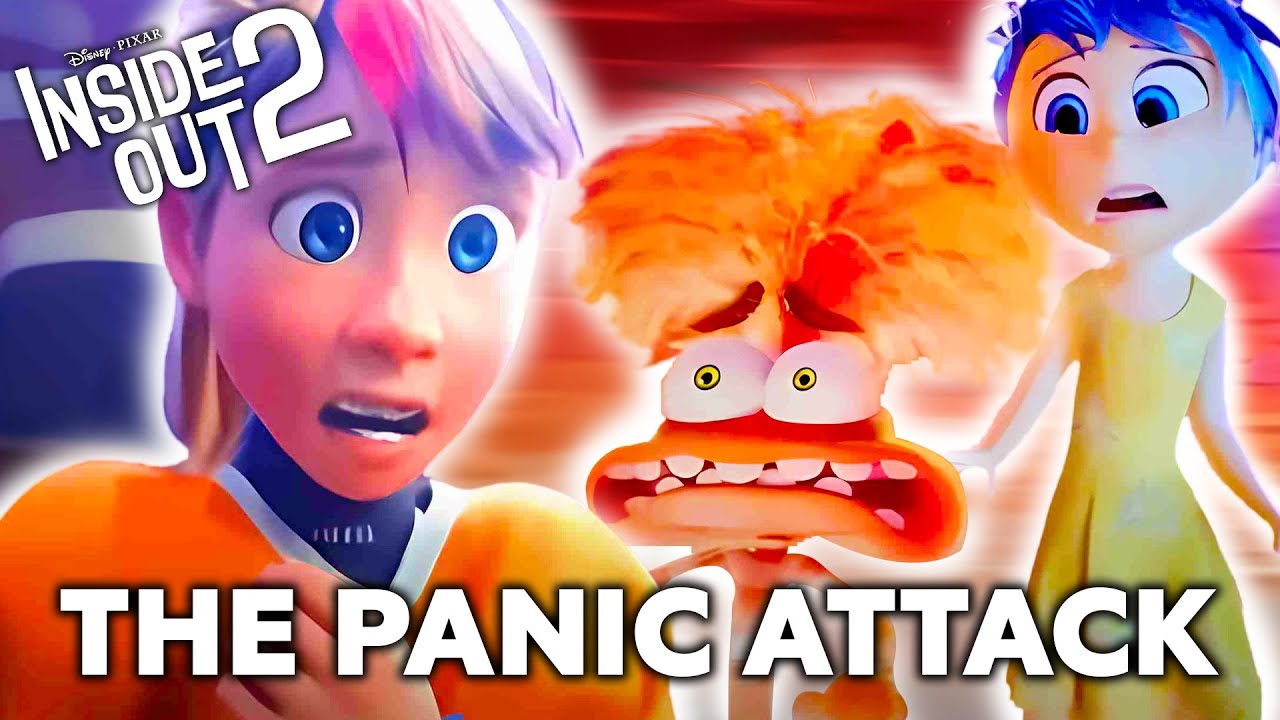 Inside Out 2 Ending Riley S Panic Attack Scene Disney Pixar Youtube