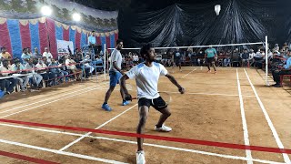 Manohar/Basha(Repalle) Vs Ramesh/Gideon(Markapur) | Men Doubles | Pre Quarter Finals