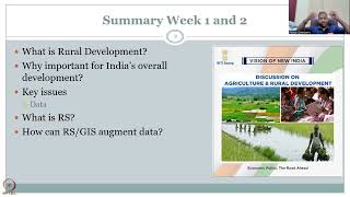 Intro to Remote Sensing data for Rural Development #CH23SP #swayamprabha