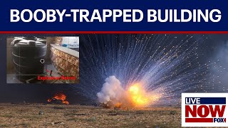 Israel-Hamas war: IDF finds explosives in booby-trapped building |  LiveNOW from FOX