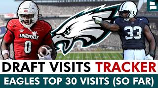 Philadelphia Eagles Top 30 NFL Draft Visits Tracker (so far) | 2026 NFL Draft