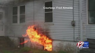 Tiverton home damaged by basement fire