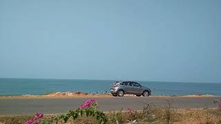 Sea shore at Trasi, on the highway between Udupi and Karwar