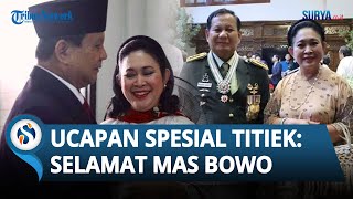 MOMEN Titiek Soeharto Hadir di Acara Keluarga Prabowo Subianto seusai Naik Pangkat: Selamat Mas