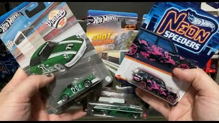 New Silver Series: Hot Wagons, Vintage Racing Club, Neon Speeders, and some new mainlines