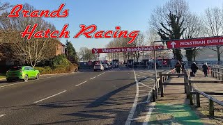Brands Hatch Entrance Winter Rally Event 2023