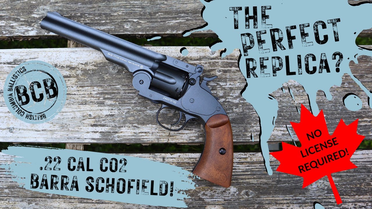 22 Cal Barra Schofield Revolver Review Bcballistics Youtube