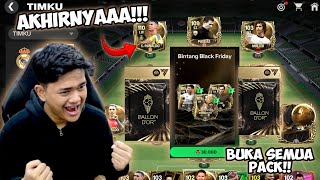 OPEN 30.000 TOKEN BLACK FRIDAY PACK! AKHIRNYA GOAT NOMOR 1, WANGI PARAH CUYYY ! - EA FC MOBILE 25