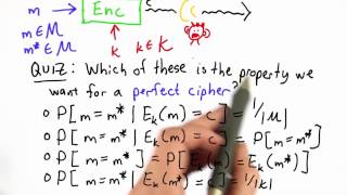 Perfect Cipher - Applied Cryptography