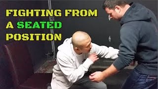 Fighting From Seated Position part 1 - Adam Chan - Kung Fu Report