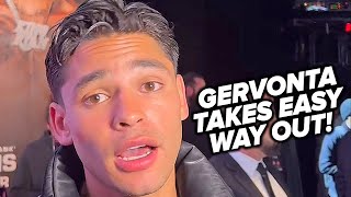 RYAN GARCIA QUESTIONS GERVONTA'S HEART; REVEALS TRUTH ON MAKING FIGHT & MORE!