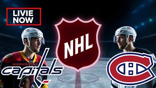 Washington Capitals vs Montreal Canadiens Live Match | National Hockey League 2025 | NHL Live