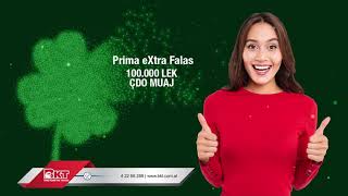 BKT - Prima eXtra Falas fito deri 100,000 Lekë çdo muaj!