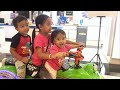 Power Wheels Ride on Car for Kids | Sakura Chan naik Mobil Motoran di Mall