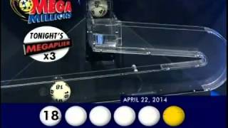 2014 04 22 Mega Millions Numbers and draw results