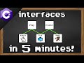 C# interfaces 🐟