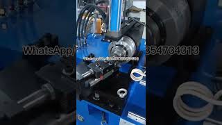 Round tube automatic sealing machine, steel pipe sealing process