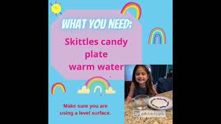 Science Fair Submission: "Skittles Rainbow" by Gabby Kindergarten