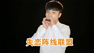 怀旧歌曲《失恋阵线联盟》经典动听，欢快的旋律，口琴深情演奏