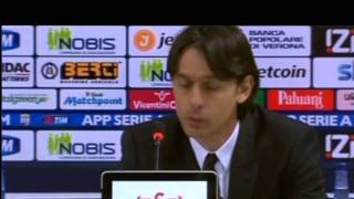 INZAGHI SI INCAZZA CON UN GIORNALISTA E SE NE VA