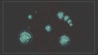 Boid Simulation (the better version) in Unity 2D