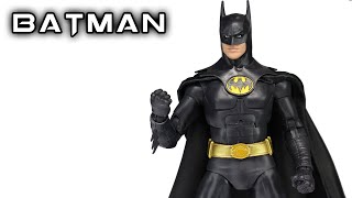McFarlane BATMAN Returns Keaton (Deluxe Theatrical Edition) DC Multiverse Action Figure Review