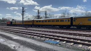 Colas Class 43277 + Class 43274 with test train at Darlington on Derby RTC to Darlington Up S.S.