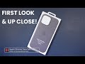 Official iPhone 16 Pro Max Stone Gray Silicone Case Up Close!