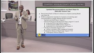 DougCo school board recommends returning in hybrid model