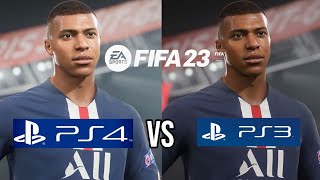 FIFA 23 PS4 VS PS3