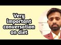 Very important conversation on diet || Yogacharya Shri Anmol Yadav