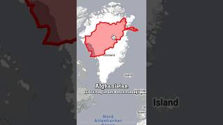 Die wahre Größe von Afghanistan 🇦🇫 #shorts #map #geographymatters #geography